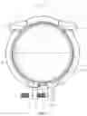 Fig. 03 - Pre-assembled pipe coupling with an insertion boundary for axial receipt of pipe ends