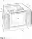Fig. 02 - Oven door assembly