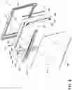 Fig. 09 - Oven door assembly