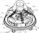 Fig. 01 - Cover for creating circular airflows inside an enclosure