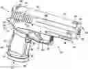 Fig. 01 - Laser training device with simulated cycling of a firearm action