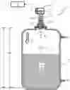 Fig. 01 - Temperature-resistant fill level measurement device