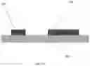 Fig. 11 - Proximity sensor with light blocking barrier comprising a gap having a cross-section with parallel walls between emitter and detector