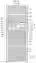 Fig. 28 - Liquid crystal display comprising a pixel electrode having a transverse stem, a longitudinal stem, and a plurality of minute branches
