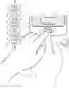 Fig. 01 - Electronic device control in response to finger rotation upon fingerprint sensor and corresponding methods