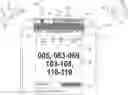 Fig. 01 - Transport equipment label bracket