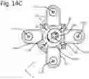Fig. 23 - Adjustable support structure for display tile
