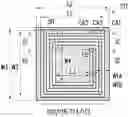 Fig. 01 - Stacked coil for wireless charging structure on InFO package
