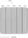 Fig. 19 - Tiled solar cell laser process