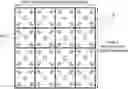 Fig. 01 - Radio frequency reflect-array single panel for satellite antenna and an assembly of radio frequency reflect-array panels for satellite antenna comprising at least one such panel