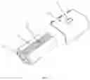 Fig. 03 - Thimble contact gamepad rechargeable battery package, battery cover, and charging dock thereof