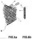 Fig. 07 - Magnet structure having a plurality of individual magnets integrated into a mesh structure