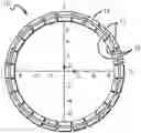 Fig. 01 - ELECTRIC MOTOR WITH LAMINATED SHEET WINDINGS