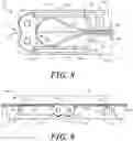 Fig. 06 - Hinged electronic device with moving support plates for a flexible display and corresponding systems