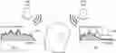 Fig. 01 - Lightweight full 360 audio source location detection with two microphones