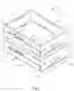 Fig. 02 - External mounted slow-return slide rail assembly