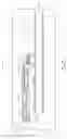 Fig. 08 - External mounted slow-return slide rail assembly