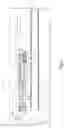 Fig. 09 - External mounted slow-return slide rail assembly