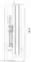 Fig. 10 - External mounted slow-return slide rail assembly