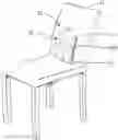 Fig. 01 - Back rest to be used with seat or chair