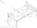 Fig. 01 - Table cover system with affixed garbage bag