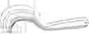 Fig. 01 - Brush for Flat Bottom Semi-Globe Shaped Coffee Pots
