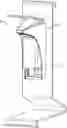 Fig. 01 - Cover arrangement for fluid dispenser