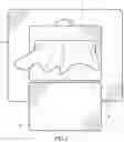 Fig. 03 - Angled flushable moist wipe dispenser