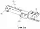 Fig. 10 - Smoke evacuation electrosurgical pencil with adjustable electrode and vent tube