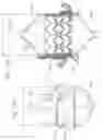 Fig. 15 - Assembly of heart valves and intermediate adapter stent