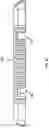 Fig. 10 - Spinal fusion device with staged expansion