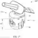 Fig. 11 - Liquid transfer device with integral telescopic vial adapter for use with infusion liquid container and discrete injection vial