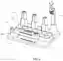 Fig. 04 - Accessory holder with syringe assembly removal tool