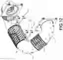 Fig. 13 - Playground climber unit comprising one or more net-containing portions and/or one or more suspended tube portions