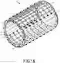 Fig. 16 - Playground climber unit comprising one or more net-containing portions and/or one or more suspended tube portions