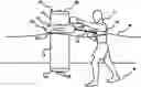Fig. 01 - SEMI-SUBMERSED FLOATING STRIKING EXERCISE DEVICE