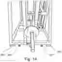 Fig. 18 - Free weight belt squat machine