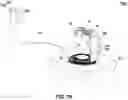 Fig. 12 - Device for displaying in response to a sensed motion
