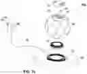 Fig. 13 - Device for displaying in response to a sensed motion