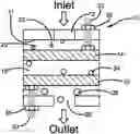 Fig. 01 - Electrowetting coalescence device with porous layers