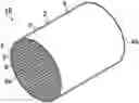 Fig. 01 - Outer periphery coating material, outer periphery coated honeycomb structure and dust collecting filter
