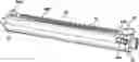Fig. 01 - Sprinkler with locking mechanism and removable nozzle strip