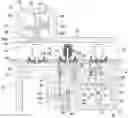 Fig. 01 - Cleaning, recycling and compression device for plastic beverage bottles