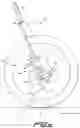 Fig. 22 - SIMPLIFIED GAS SPRING SETUP FOR A CYCLE WHEEL SUSPENSION