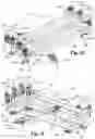 Fig. 05 - Method for assembling an aircraft fuselage section from two superposed upper and lower parts, multipurpose mounting support, gear and fuselage section production unit for implementing said method