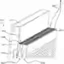 Fig. 01 - Wind protection device for a building