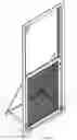 Fig. 06 - WINDOW ASSEMBLY INCLUDING HINGED PANEL