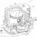 Fig. 01 - Stratified scavenging engine and portable work machine