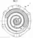 Fig. 04 - Scroll fluid machine with decreasing inter-facing surface and arc shape end plate central portion
