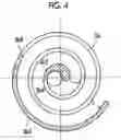 Fig. 05 - Scroll fluid machine with decreasing inter-facing surface and arc shape end plate central portion